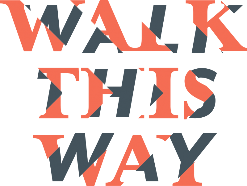 Walk this way emblem