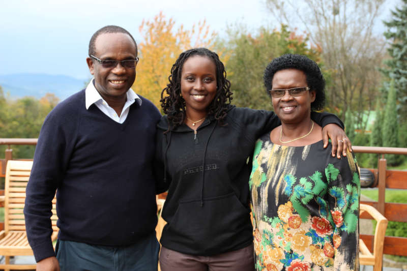 Jean Gakwandi and Family