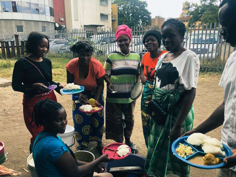 Zambia Street Food Ladies