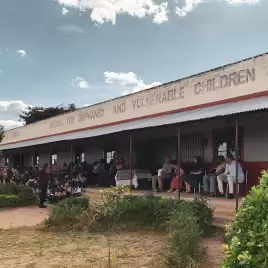 Front of School for Orphans Zambia
