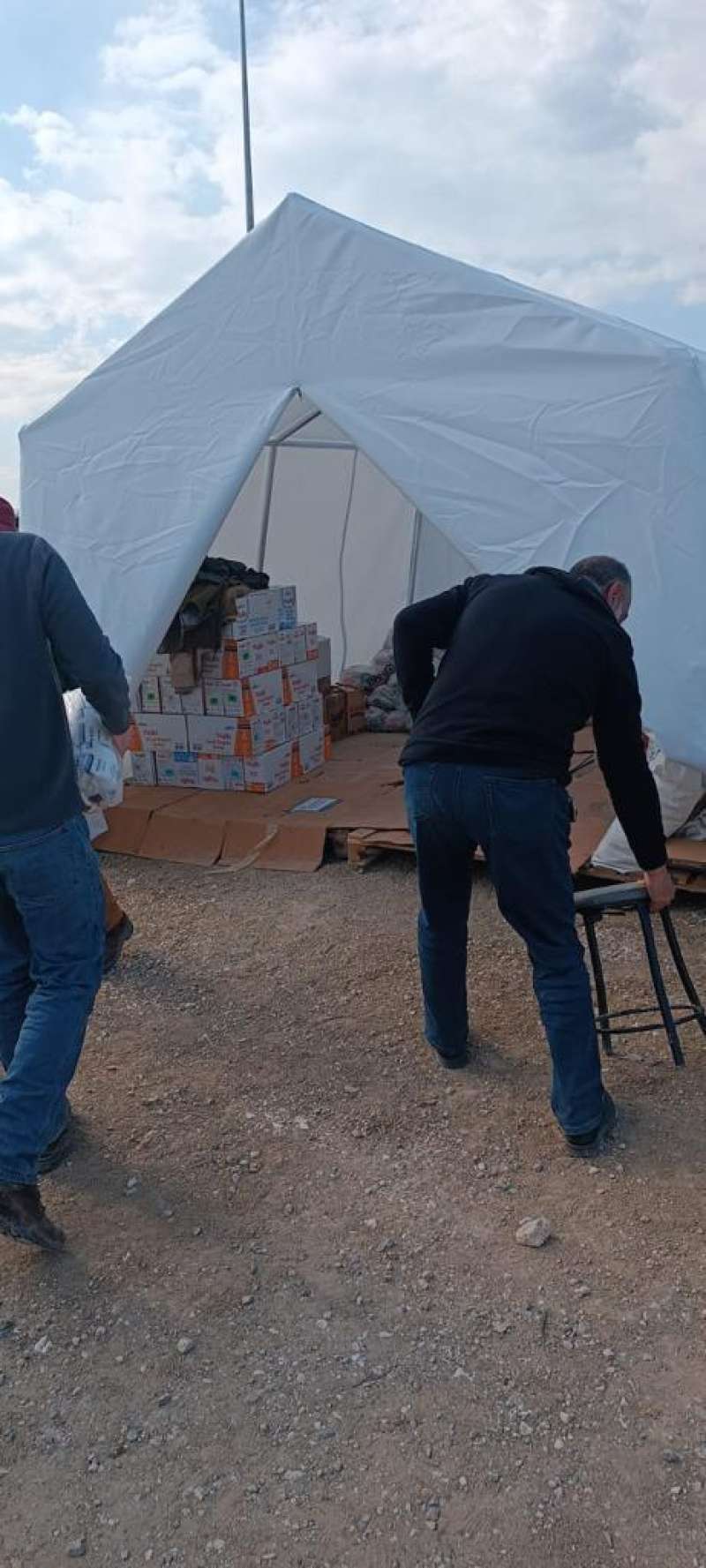 Aid Supply Tent Turkey Update Feb2023