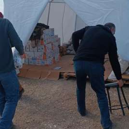 Aid Supply Tent Turkey Update Feb2023