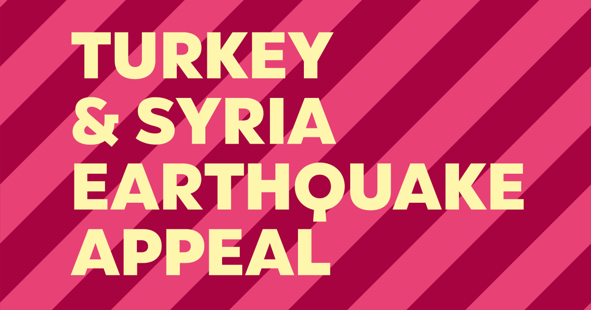 Turkey & Syria Earthquake Appeal Drop Inn